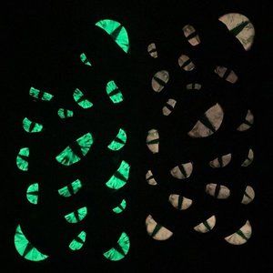 Gothic 3D Eyes Phone Case, Glow in the Dark